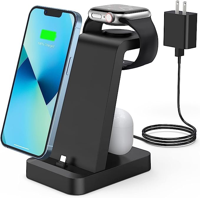 3 in 1 Fast Wireless Charging Dock Stand.