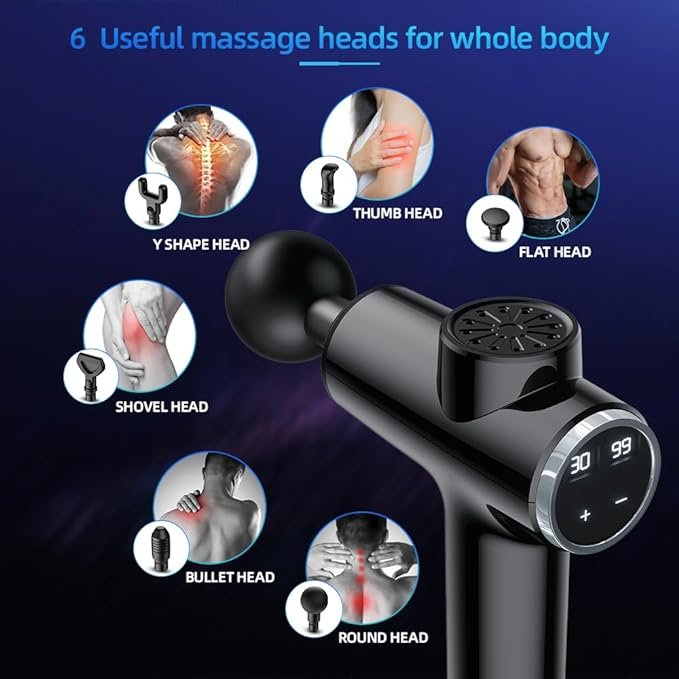 Handheld Electric Muscle Massager.