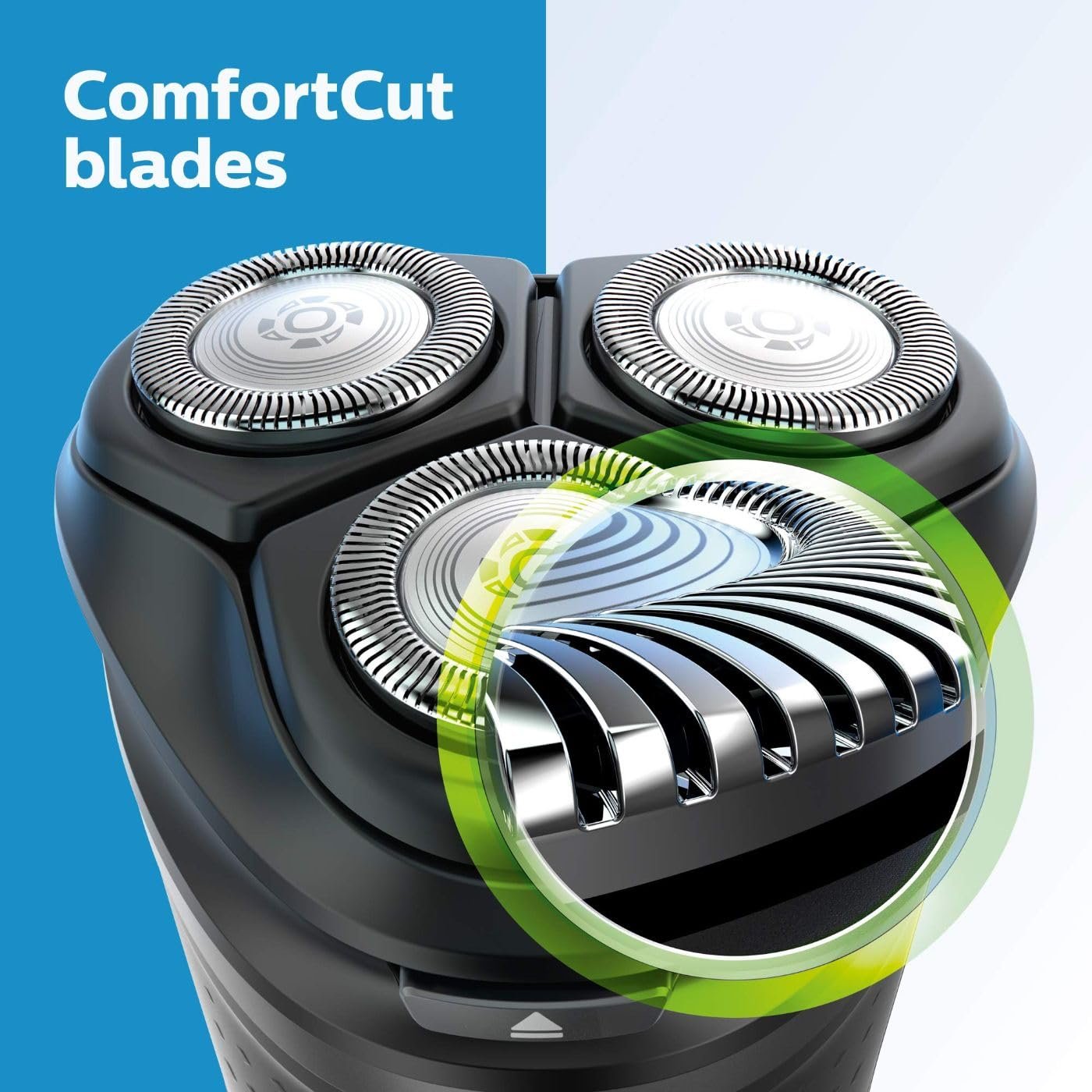 Rechargeable Electric Shaver with PopUp Trimmer for man.