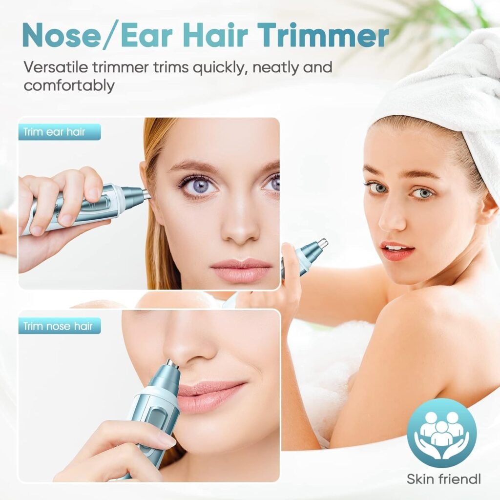 Ear and Nose Hair Trimmer Clipper for Women and Men .