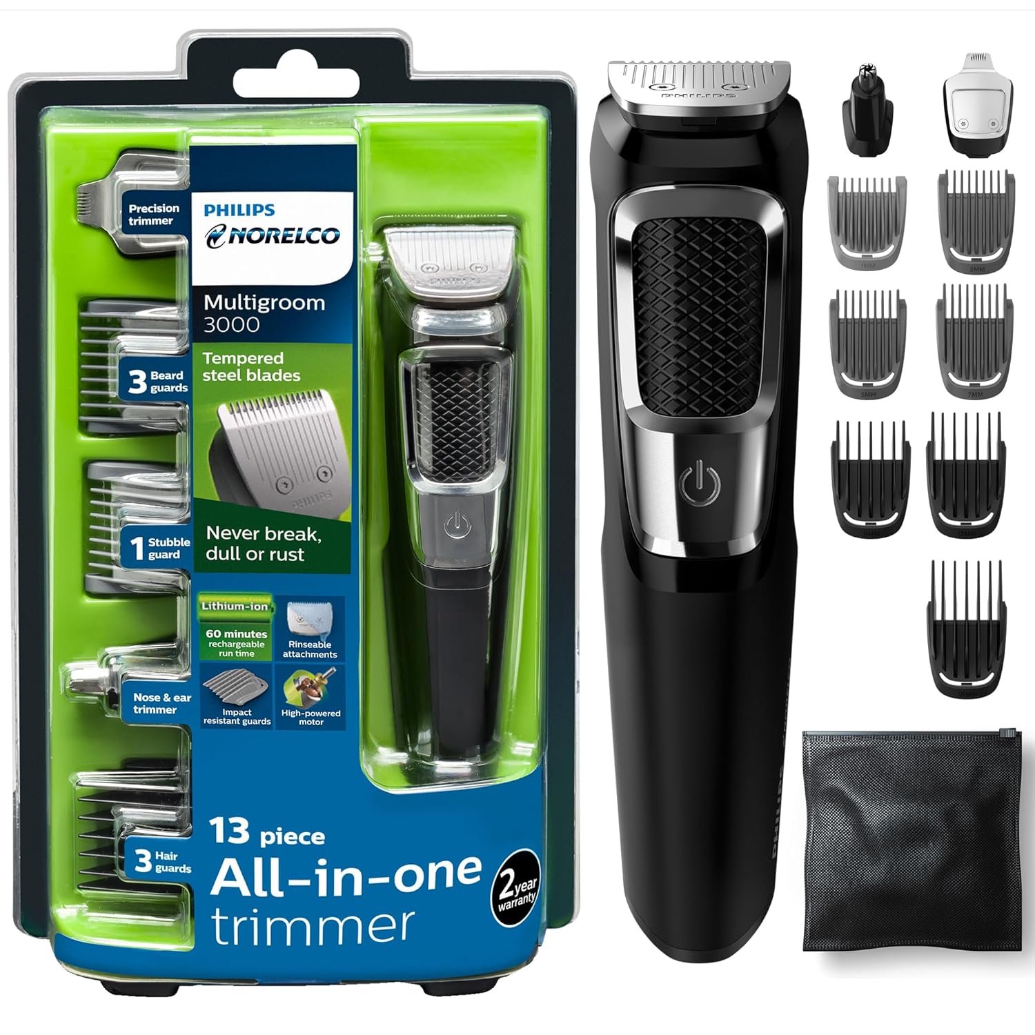 Norelco Multi groomer All-in-One Trimmer Series 300.