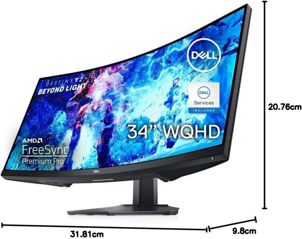 Dell Curved Gaming Monitor S3422DWG