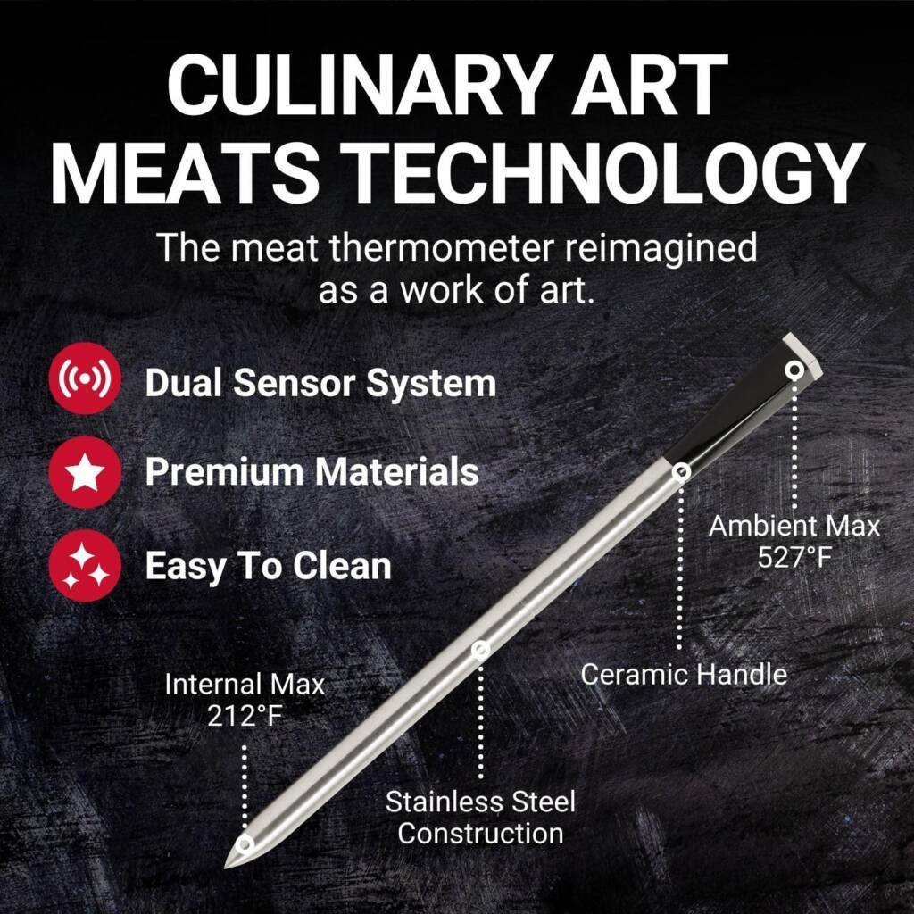 Long Range Wireless Smart Meat Thermometer