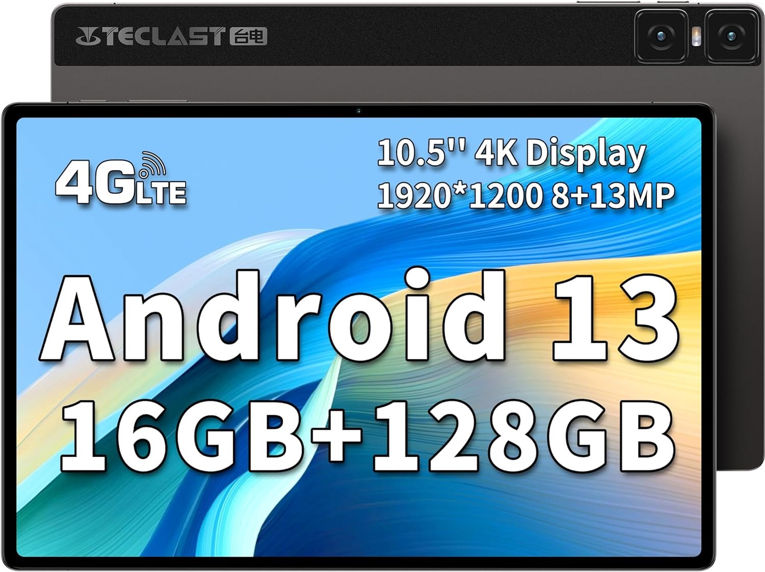 TECLAST T45HD 10.5-Inch Android 13 Tablet