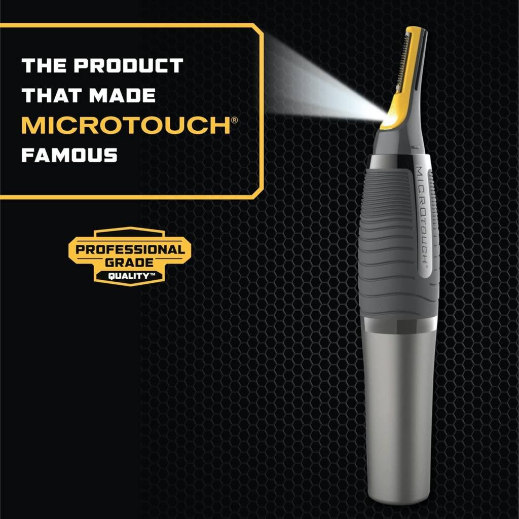 Micro Touch Titanium MAX Lighted Personal Trimmer