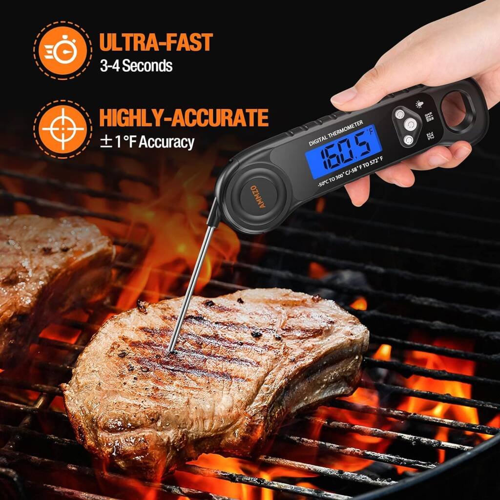 AMMZO Digital Meat Thermometer