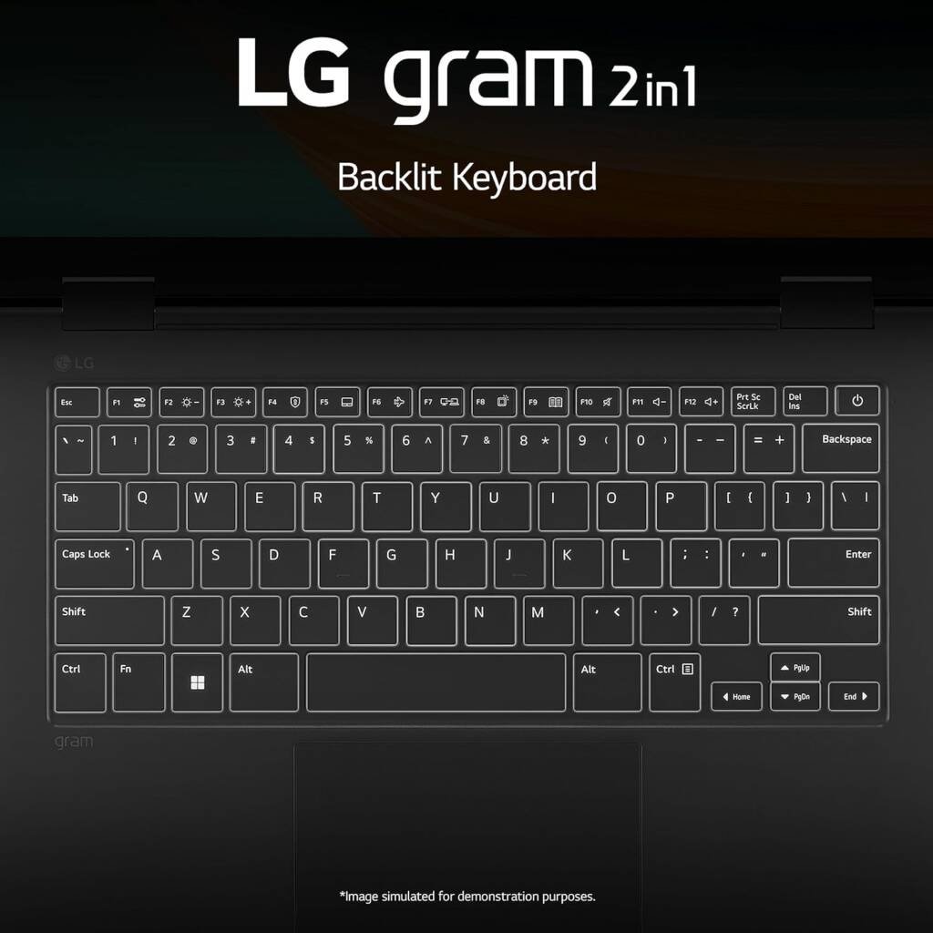 LG gram 14” 2in1 Lightweight Laptop