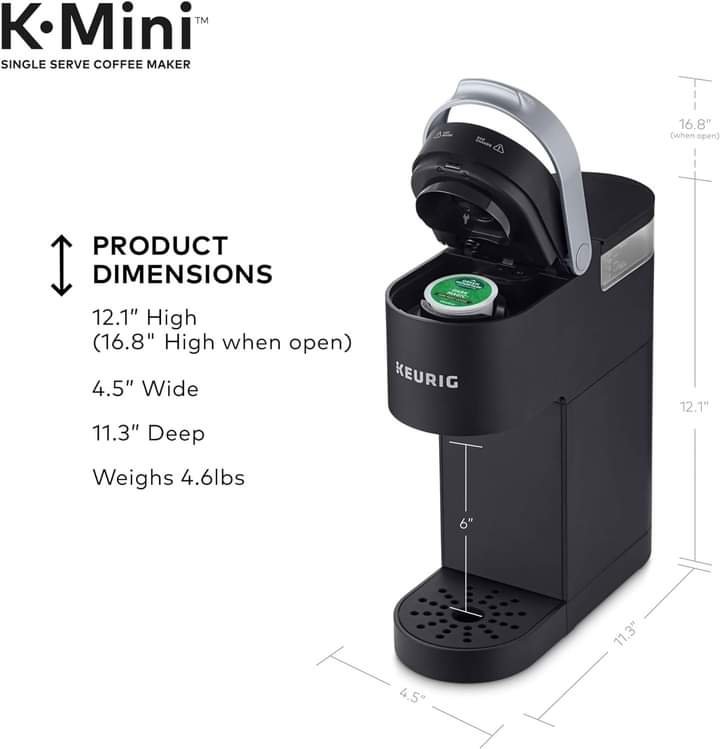 Keurig K-Mini Single Serve Coffee Maker.