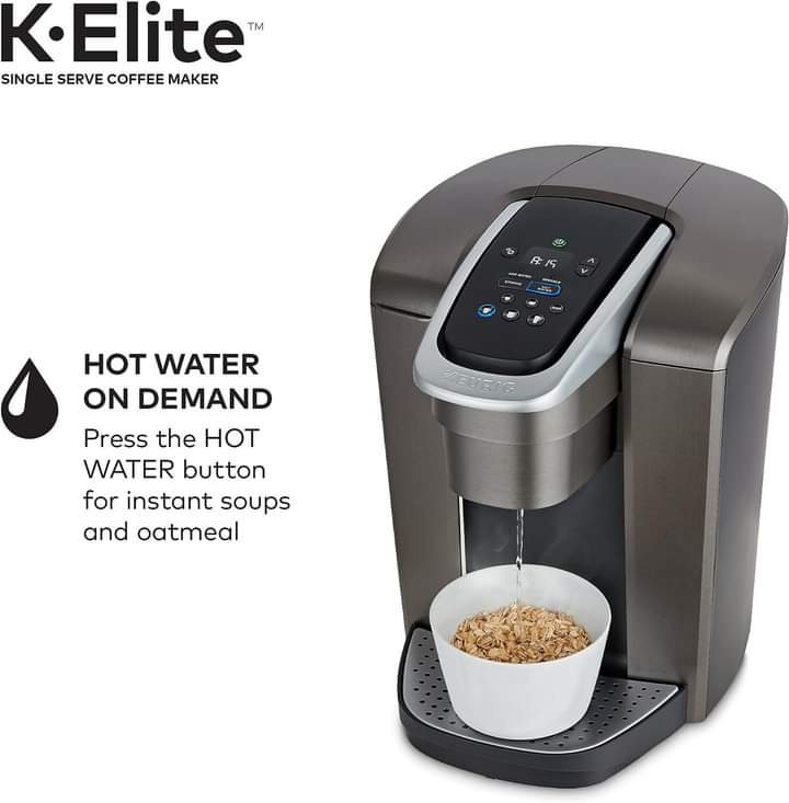 Keurig K-Elite Single-Serve K-Cup Pod Coffee Maker.