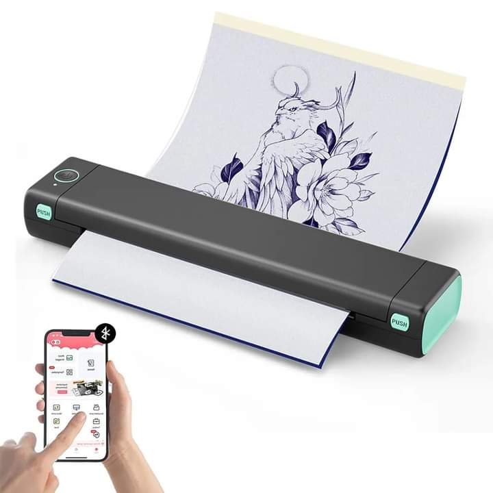 Wireless Bluetooth Professional Tattoo Printer.