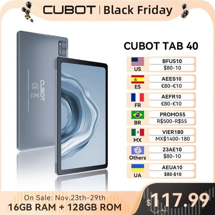 4G Tablet Android Cubot TAB 40.