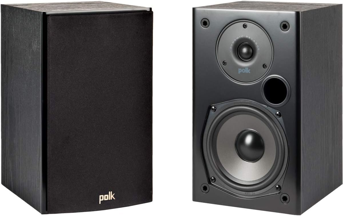 Polk Audio T15 Bookshelf Speakers.