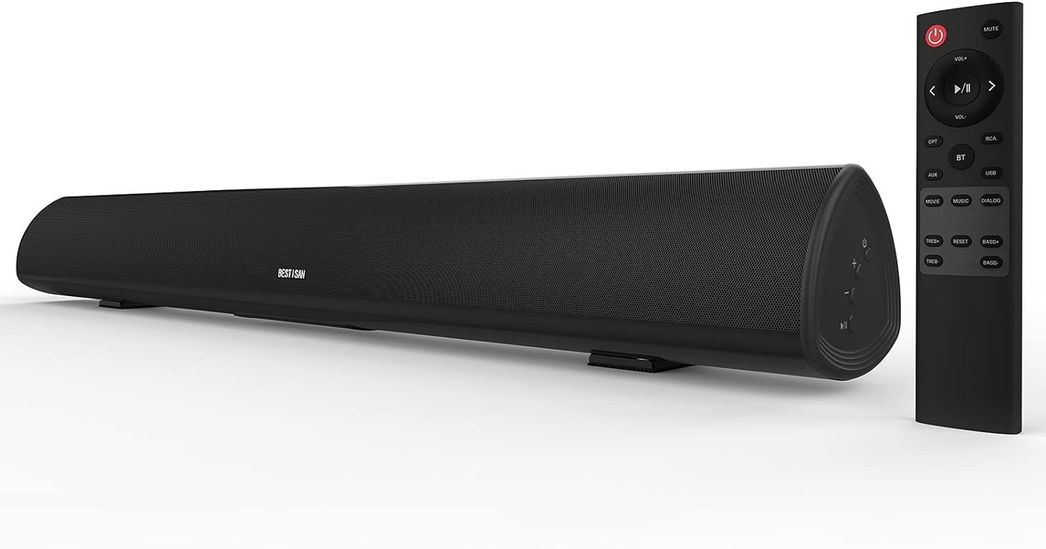 Bestisan 80W Home Theater Soundbar System