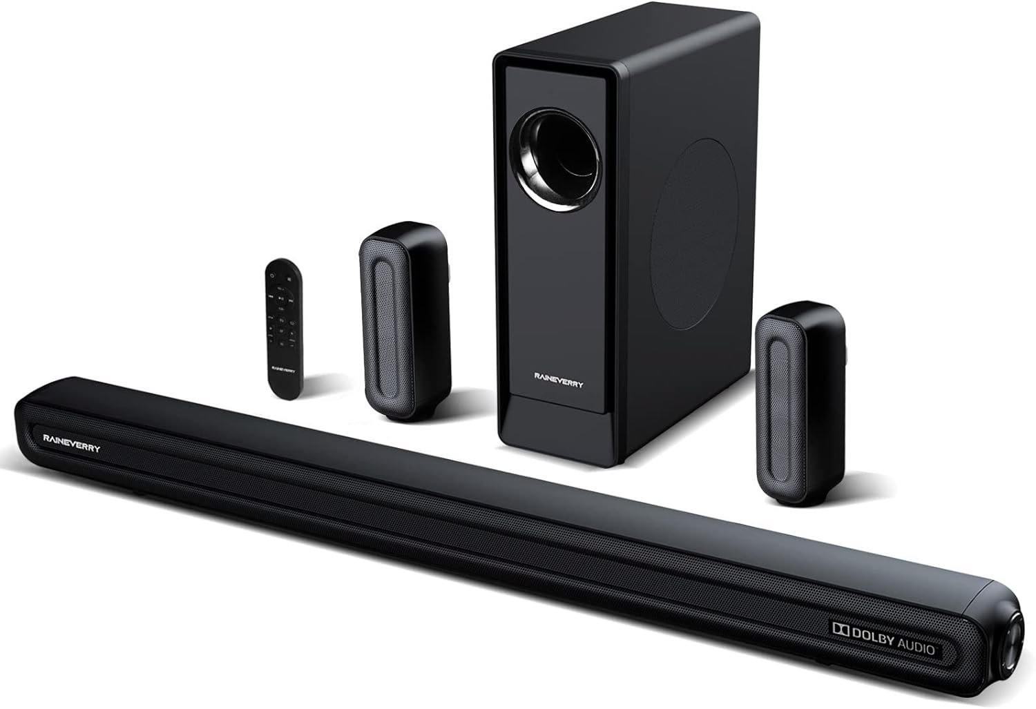 RAINEVERRY 5.1 CH Surround Sound Bar System.