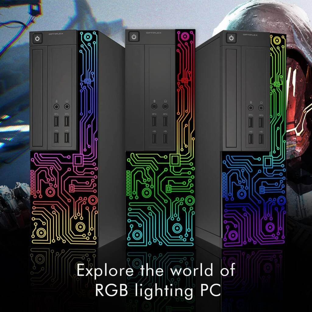 Dell Gaming OptiPlex Desktop RGB Computer PC.