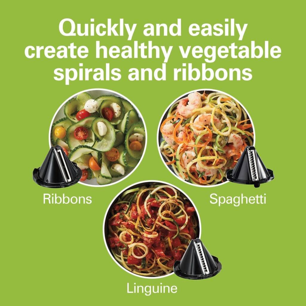 Hamilton Beach 3-in-1 Electric Vegetable Spiralizer