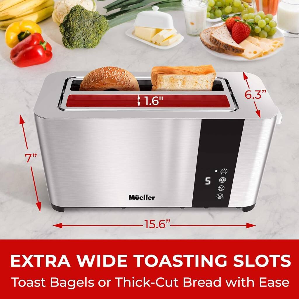 The Mueller Ultra Toast Full Stainless Steel Toaster