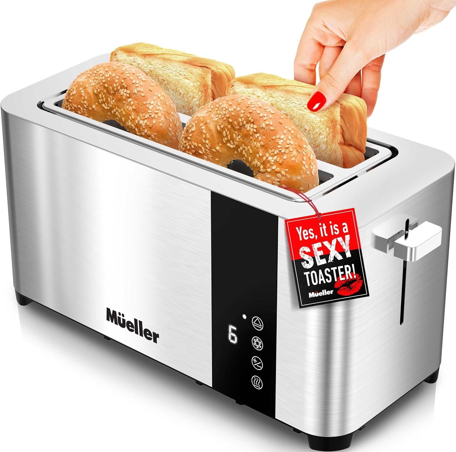 The Mueller Ultra Toast Full Stainless Steel Toaster