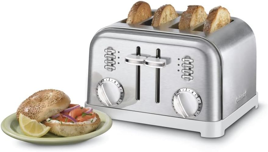 Cuisinart CPT-180WP1 4-Slice Metal Classic Toaster