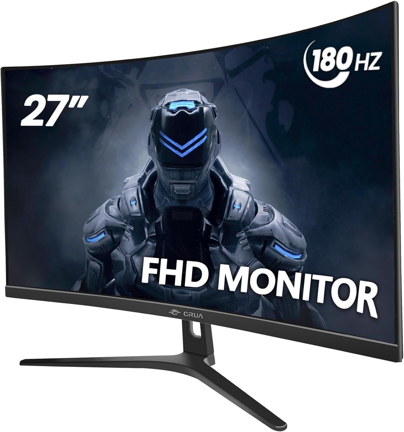 CRUA 27" Curved Gaming Monitor.