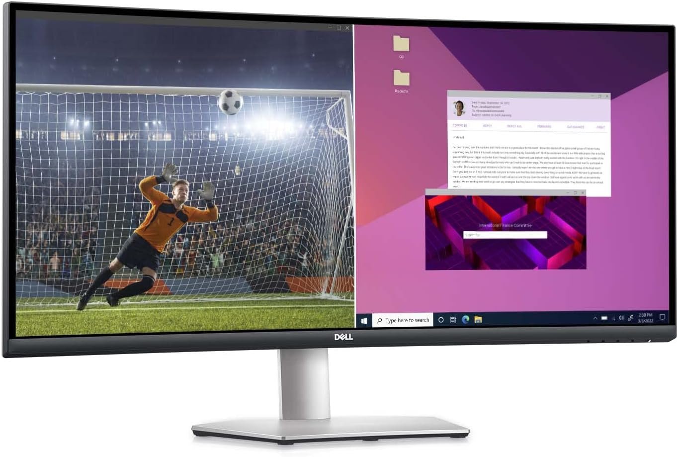 Dell S3423DWC Curved USB-C Monitor