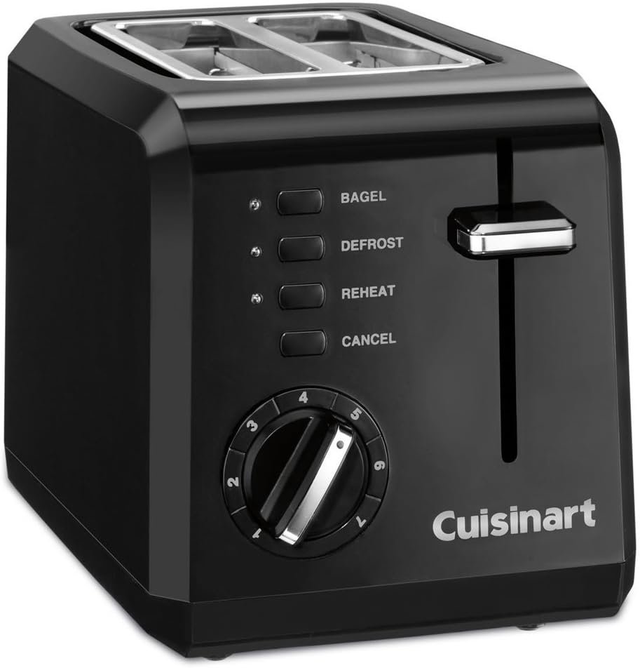 Introduction to the Cuisinart CPT-122BK 2-Slice Compact Plastic Toaster