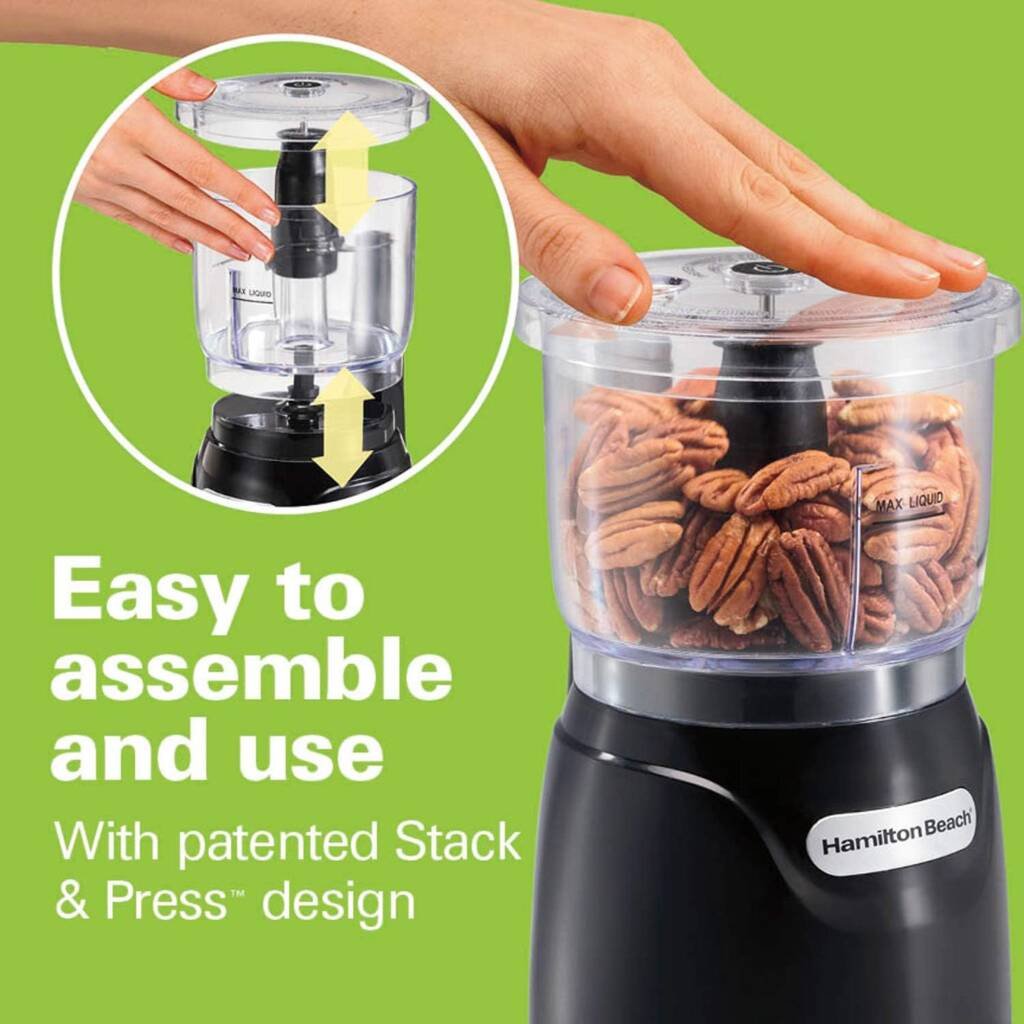 Hamilton Beach Electric Vegetable Chopper & Mini Food Processor