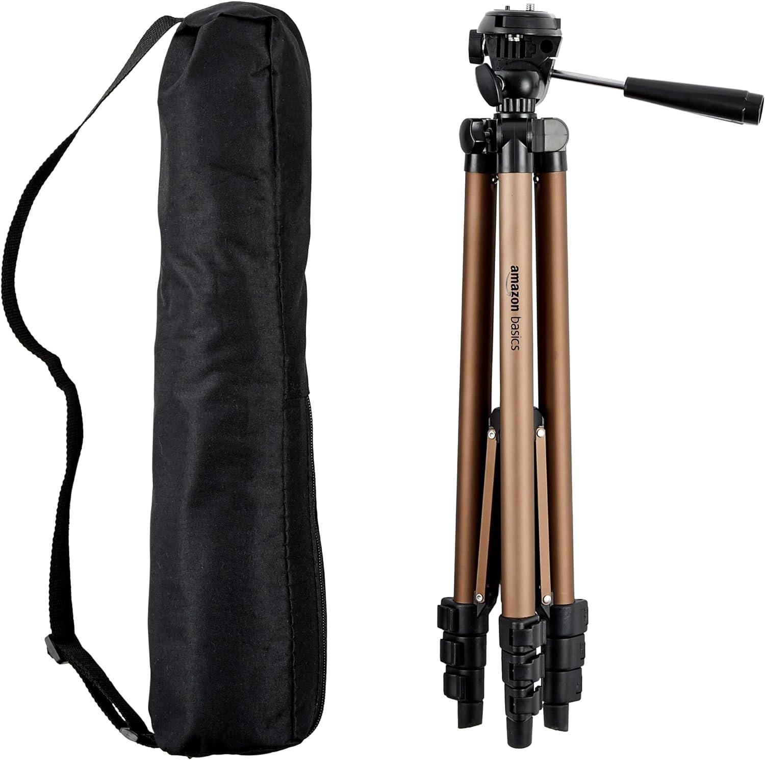 Amazon Basics 50-inch Lightweight Camera Mount Tripod Stand.