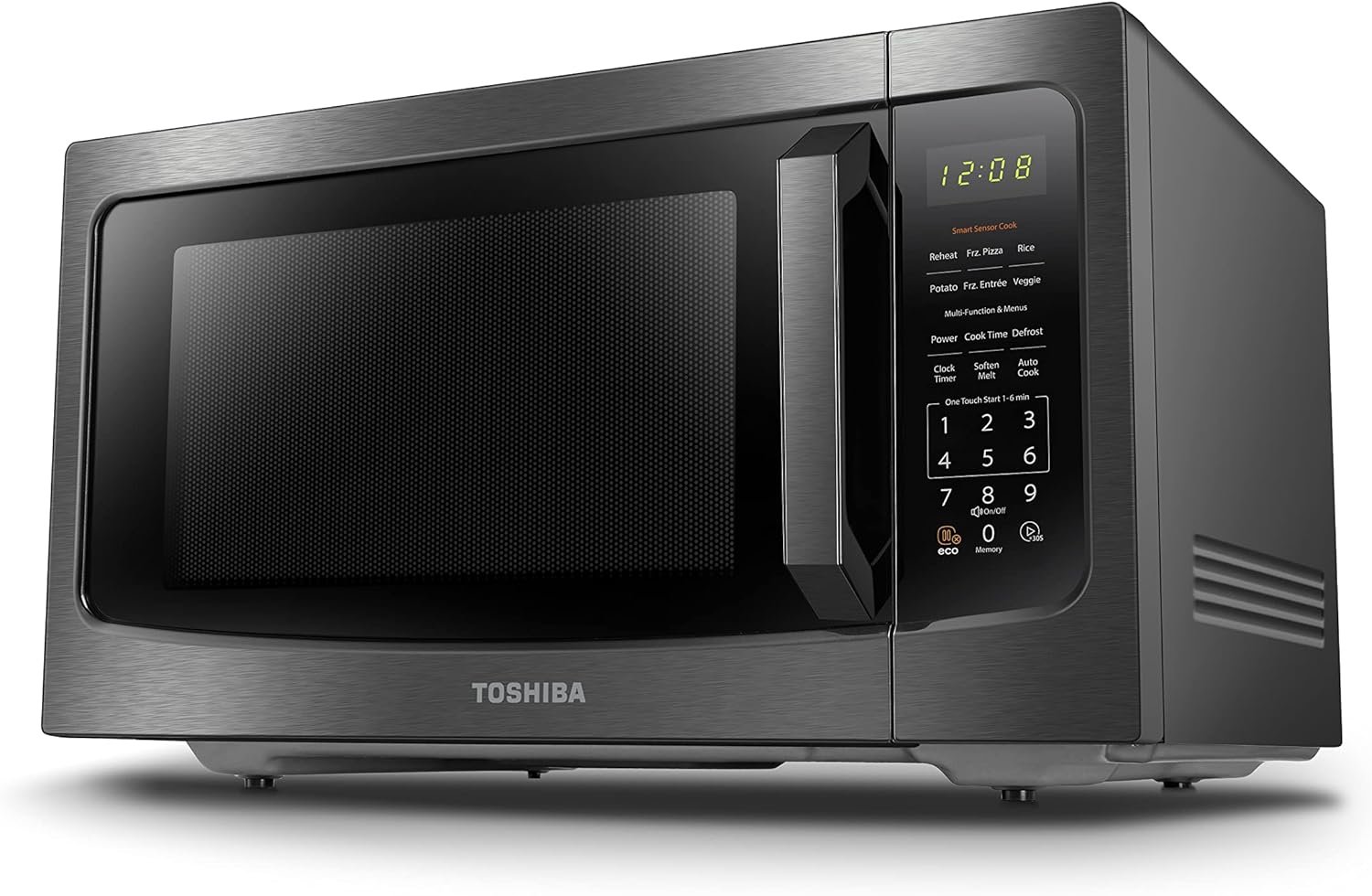 Toshiba ML-EM45P(BS) Countertop Microwave Oven.