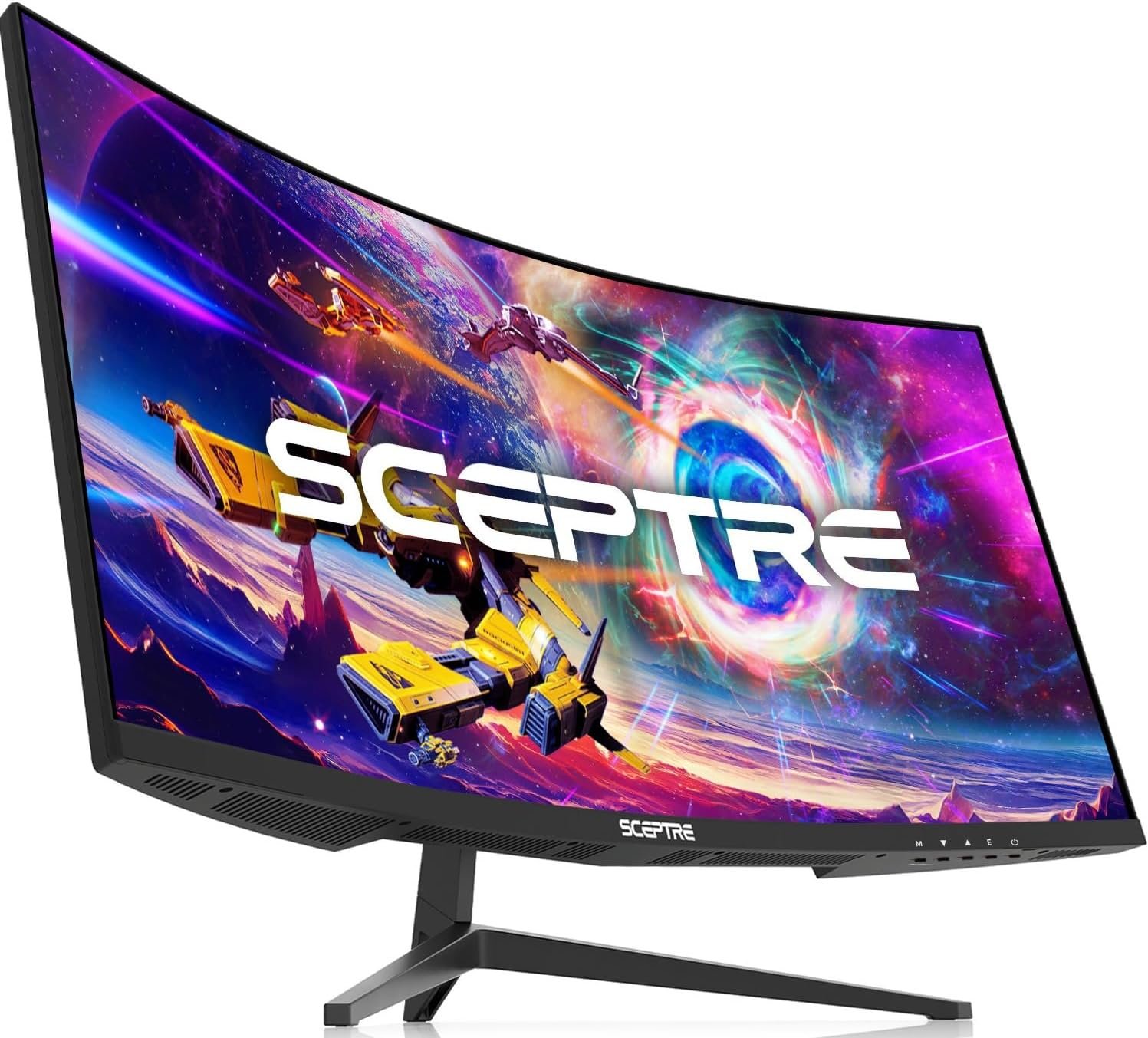 The Sceptre 30-inch Curved Gaming Monitor.