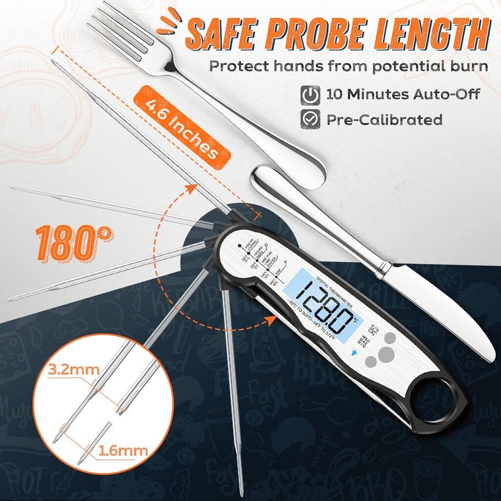 ImSaferell Digital Meat Thermometer