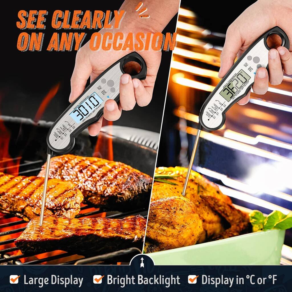 ImSaferell Digital Meat Thermometer