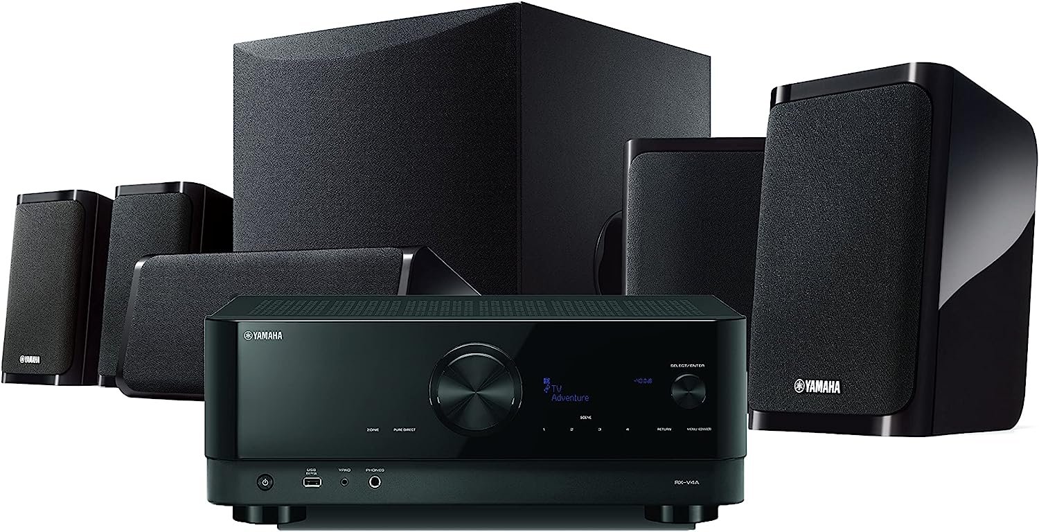 The Yamaha YHT-5960U Home Theater System.