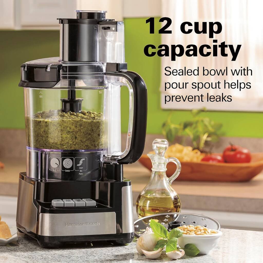 Hamilton Beach Stack & Snap Food Processor