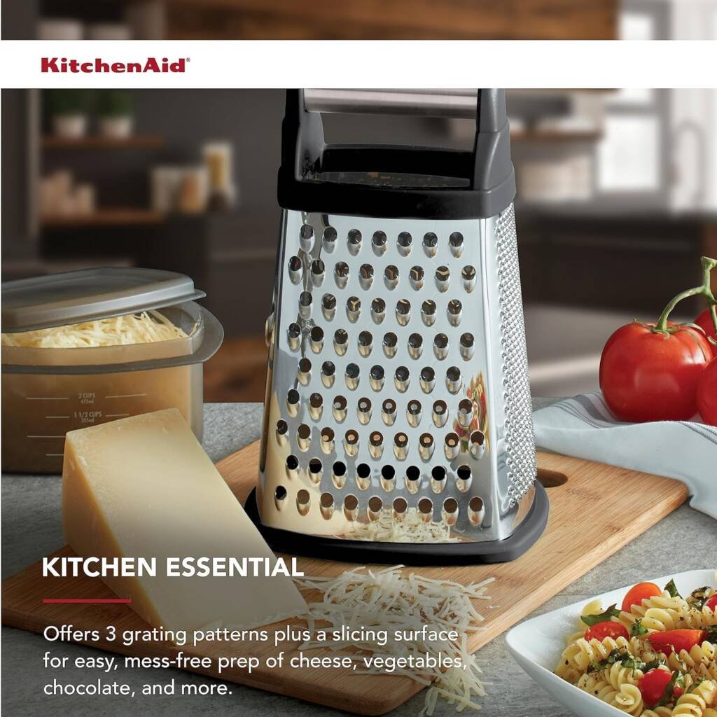 KitchenAid Gourmet 4-Sided Stainless Steel Box Grater