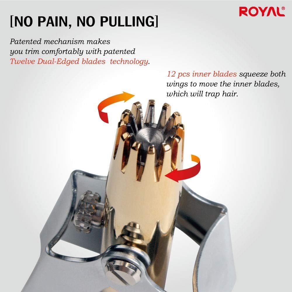 ROYAL Gold Nose Hair Trimmer for Men