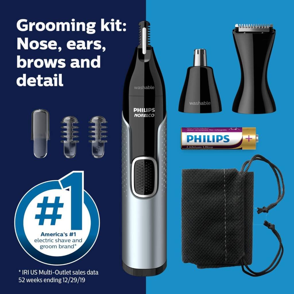 Philips NT5600/62 Trimming Kit For Nose, Ears, Eyebrows