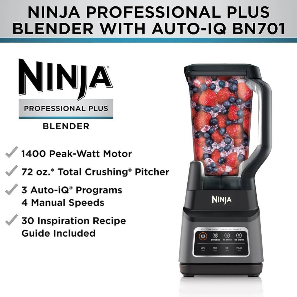 The Ninja BN701 Professional 1400 Watts Blender