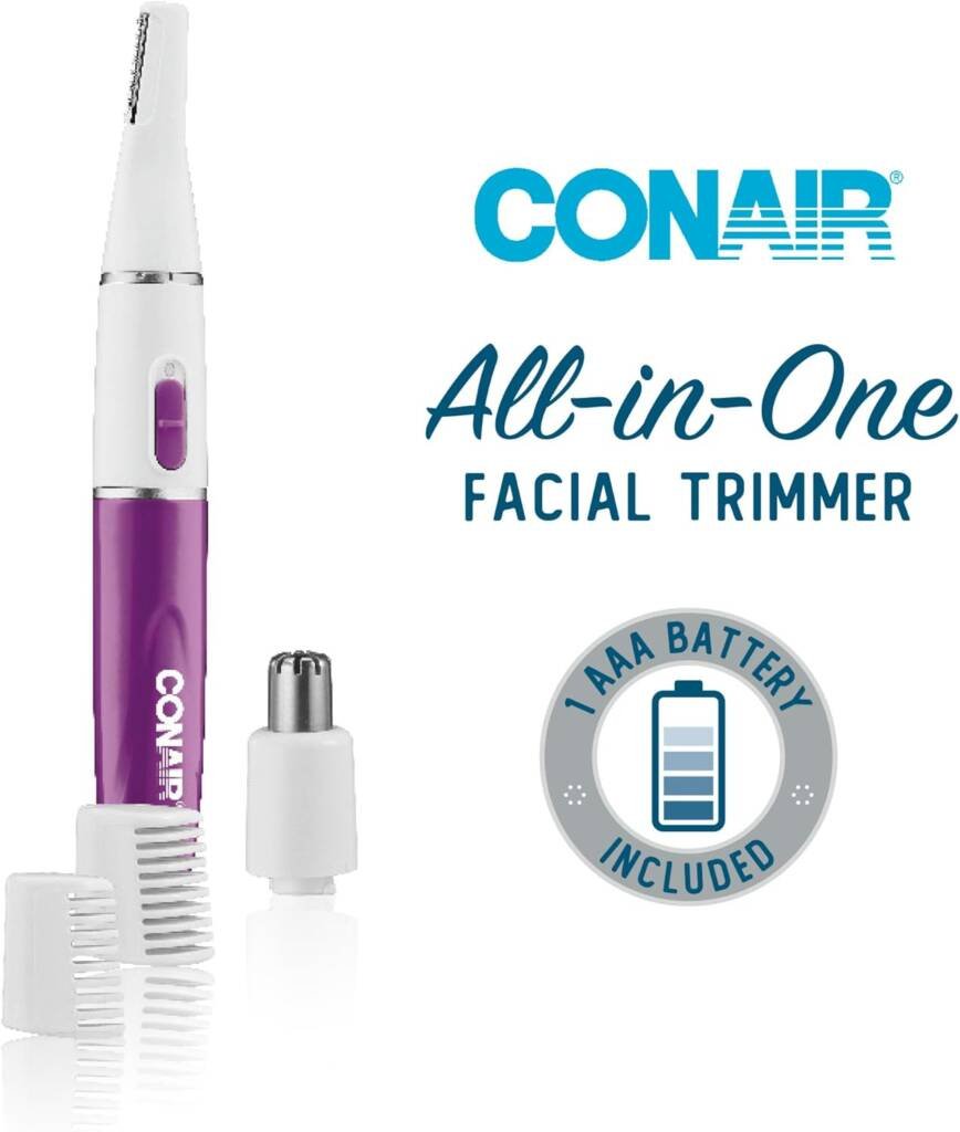 CONAIR All-in-1 Facial Hair Trimmer for Women