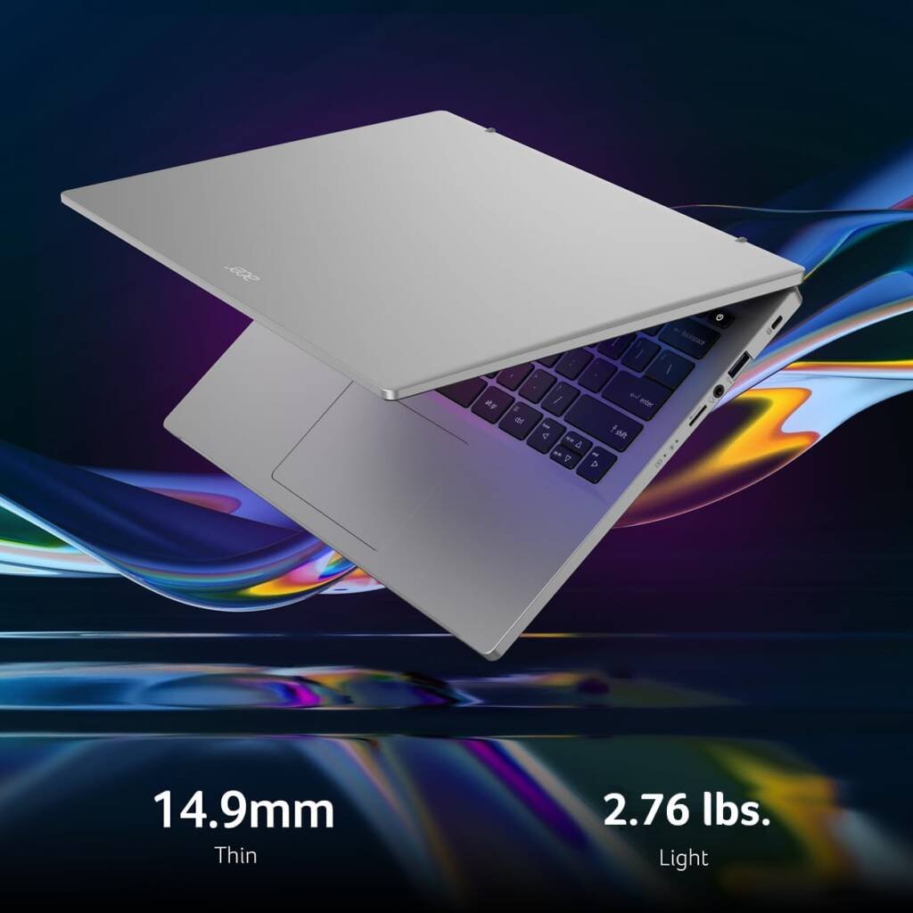 Acer Swift Go 14 Intel Evo Thin & Light Premium Laptop.