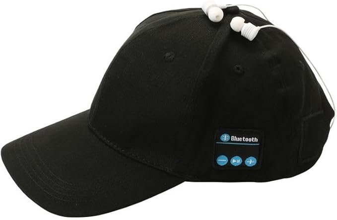 Hat with Bluetooth Speaker 60% Cotton, 40% Polyester.