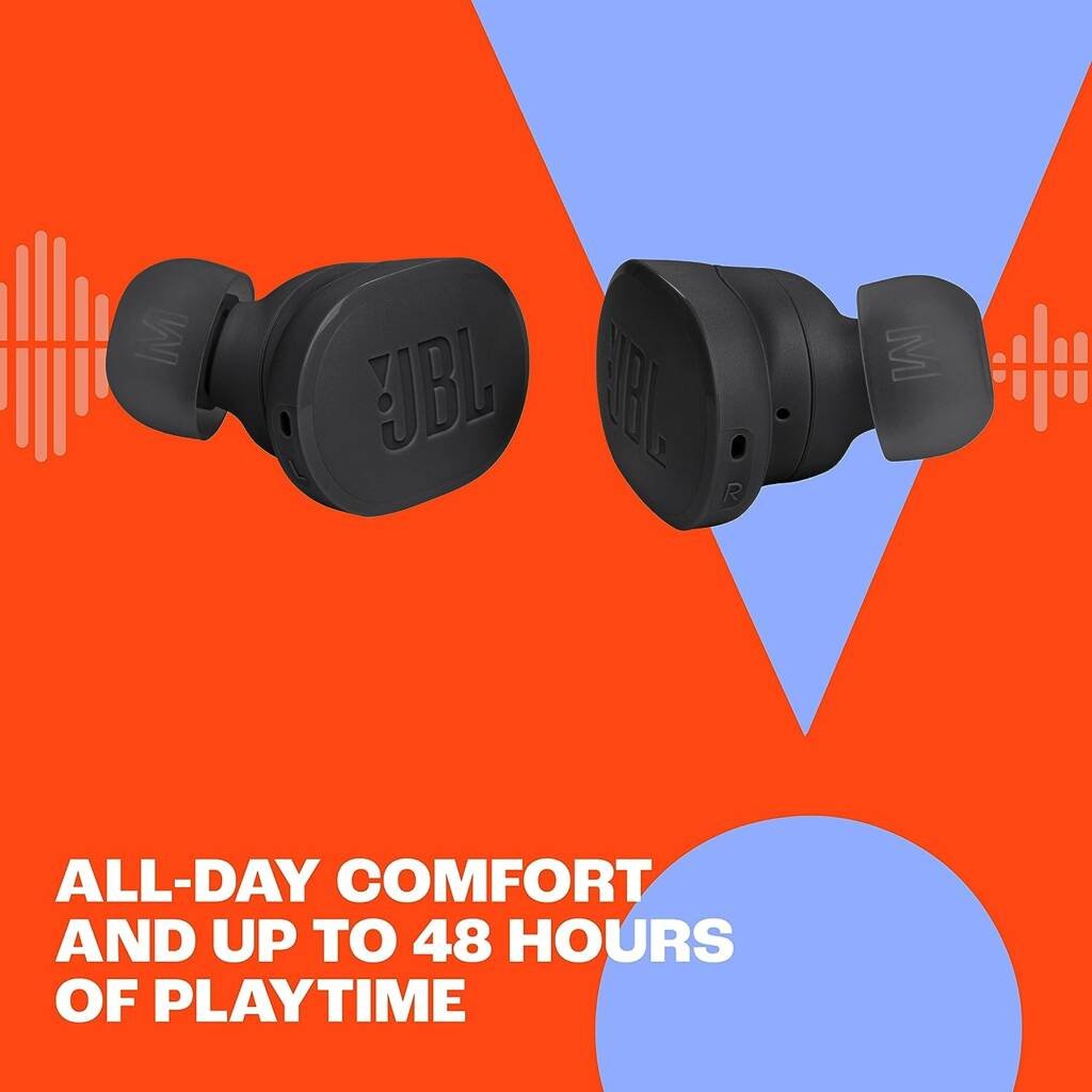 JBL Wireless Noise Cancelling Bluetooth 5.3 Earbuds.