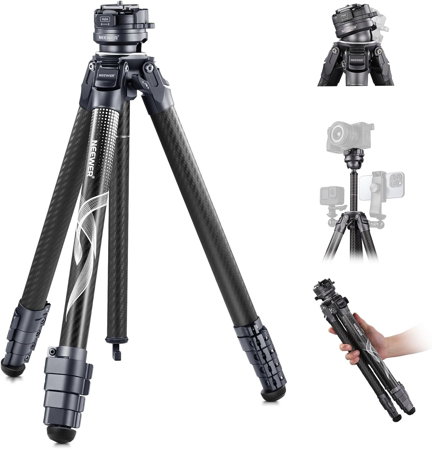 NEEWER 62" Travel Tripod