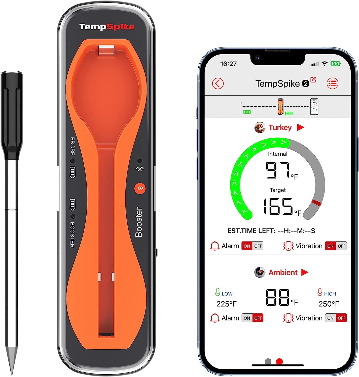 500FT Wireless Meat Thermometer.