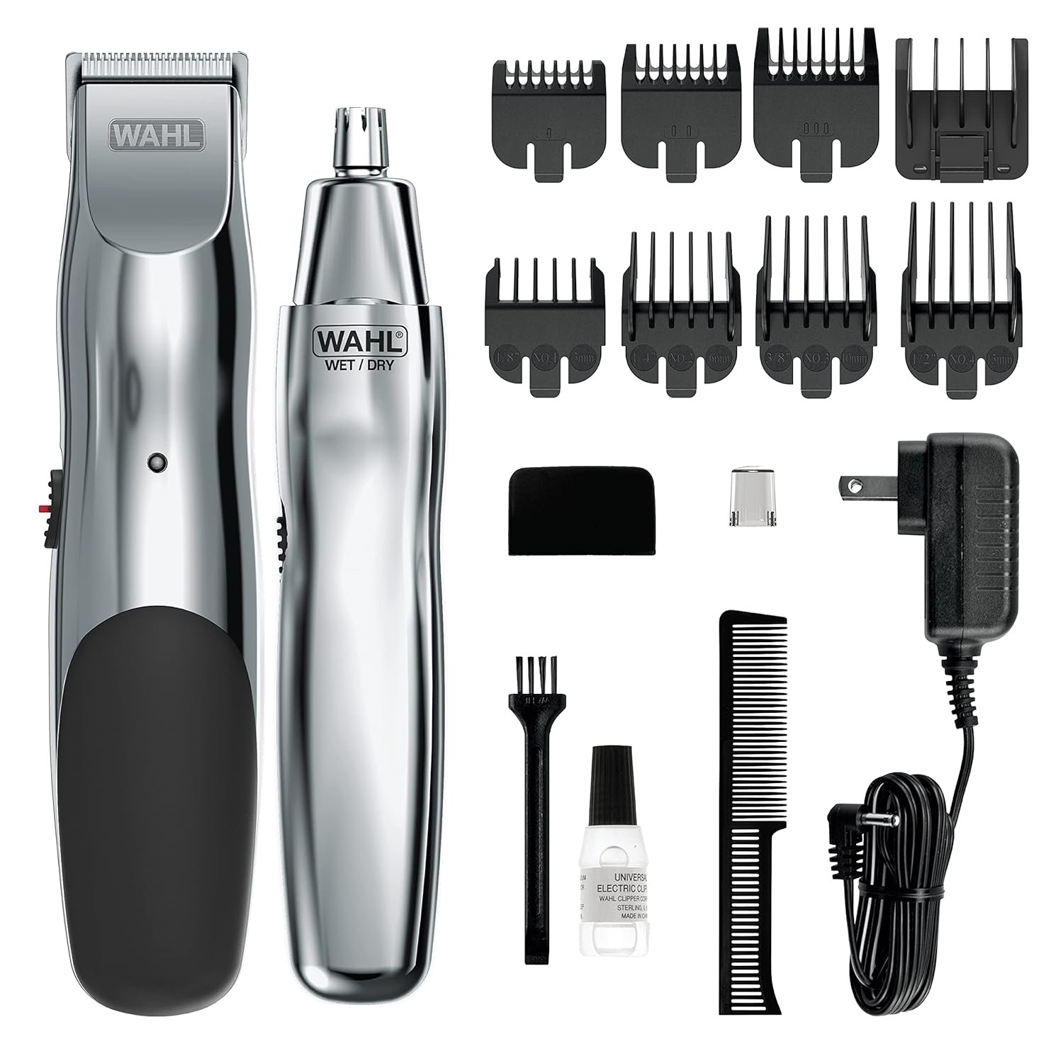 Wahl Groomsman Rechargeable Beard Trimmer Kit Model 5622v.