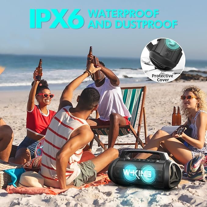 IPX6 waterproofed