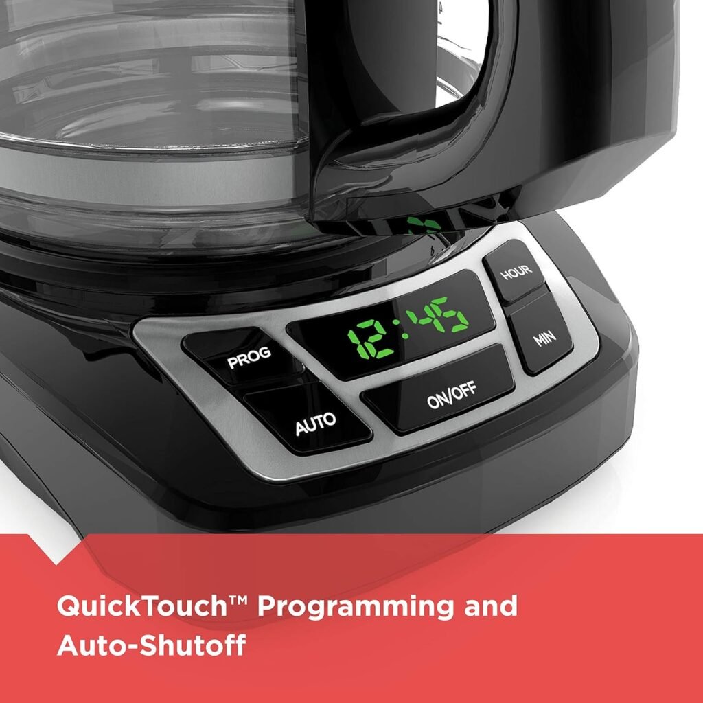 Quick Touch Programming and Auto Shutoff