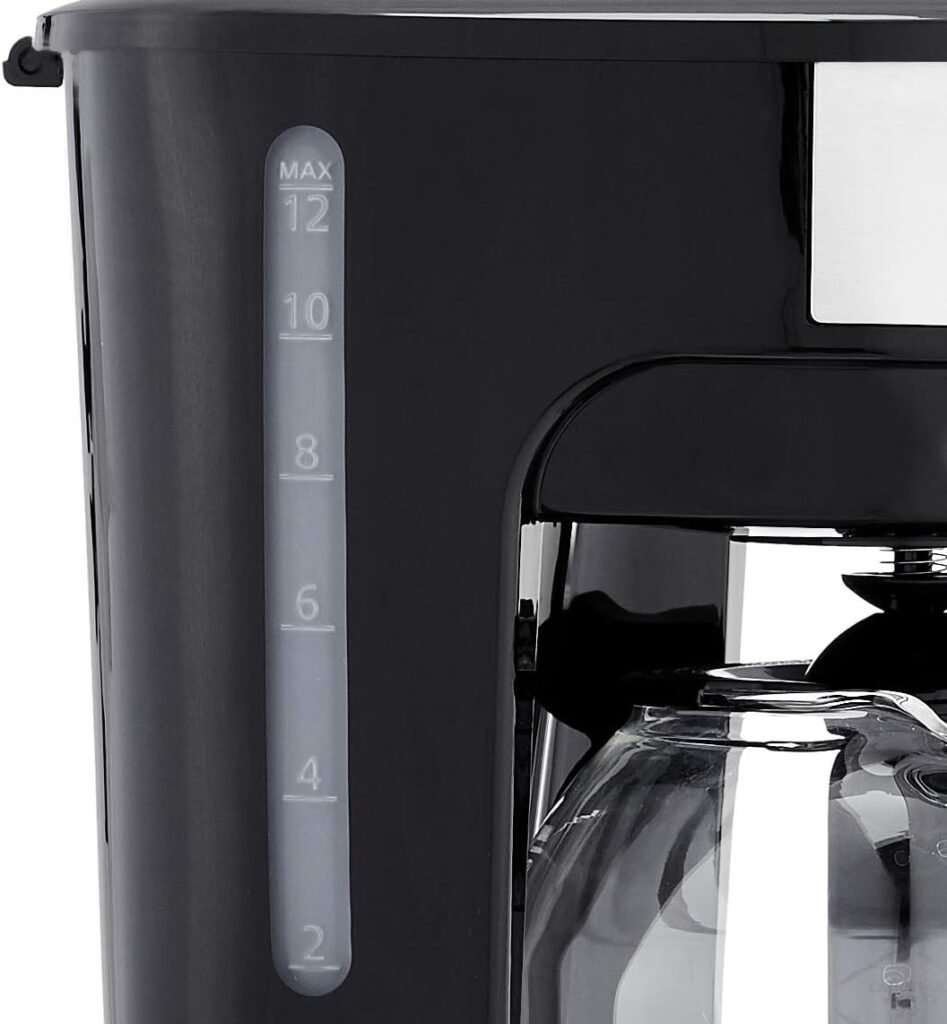 "Experience Effortless Brewing with the Amazingly Simple Amazon Basics 12-Cup Coffee Maker with Reusable Filter"