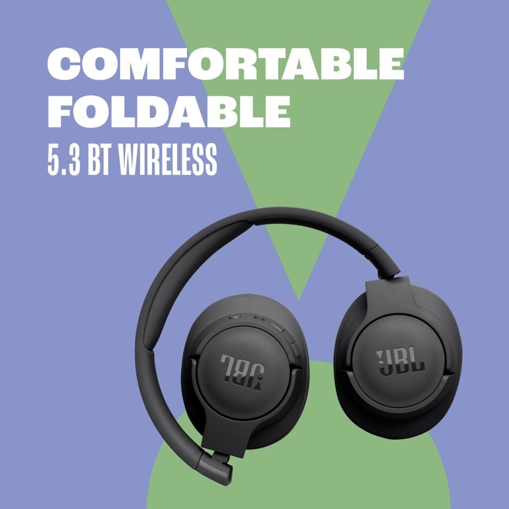 "Experience Unmatched Sound Quality with the Incredible JBL Tune 720BT Wireless Over-Ear Headphones"