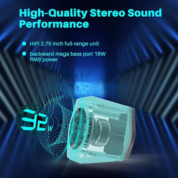 "Unleash Powerful Sound with the G2000 32W PC Gaming Desktop Speakers – Elevate Your Experience"